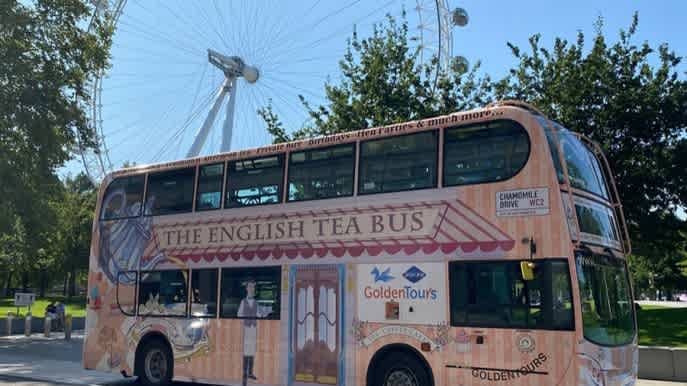 Taylor Swift Inspired London Afternoon Tea Bus
