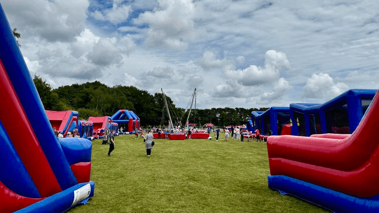 Wipeout World Inflatable Park - Photo