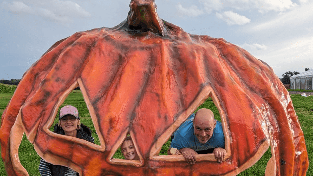Pumpkin Picking at Spilmans