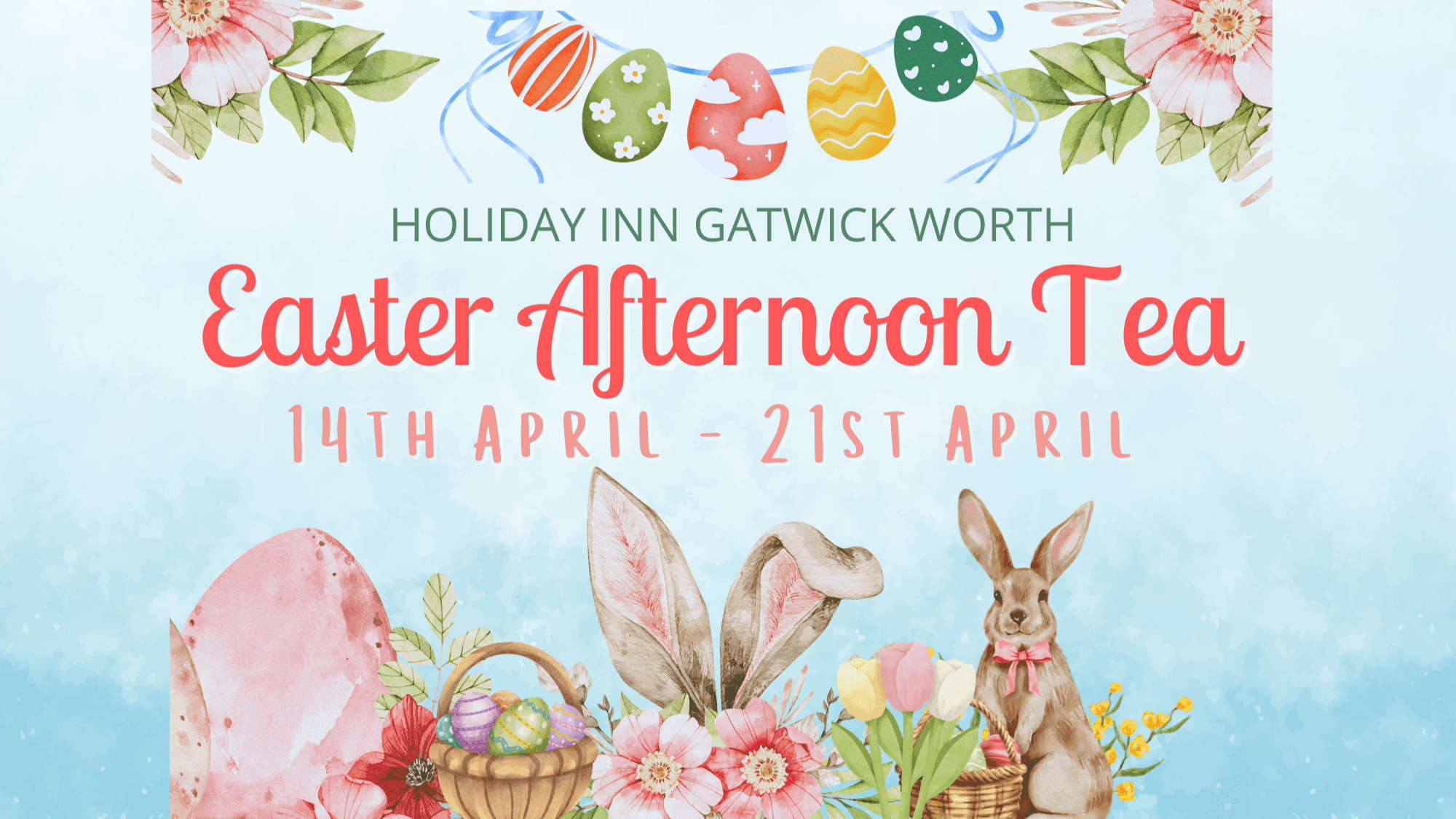 Easter Afternoon Tea! 🐰🥕🐥