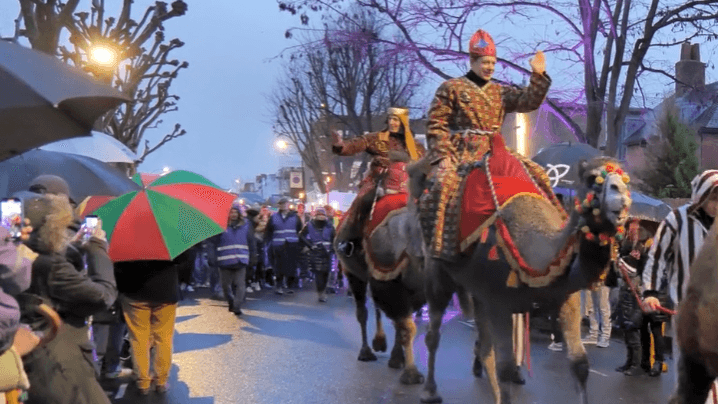 Camels and Christmas Carols - Photo