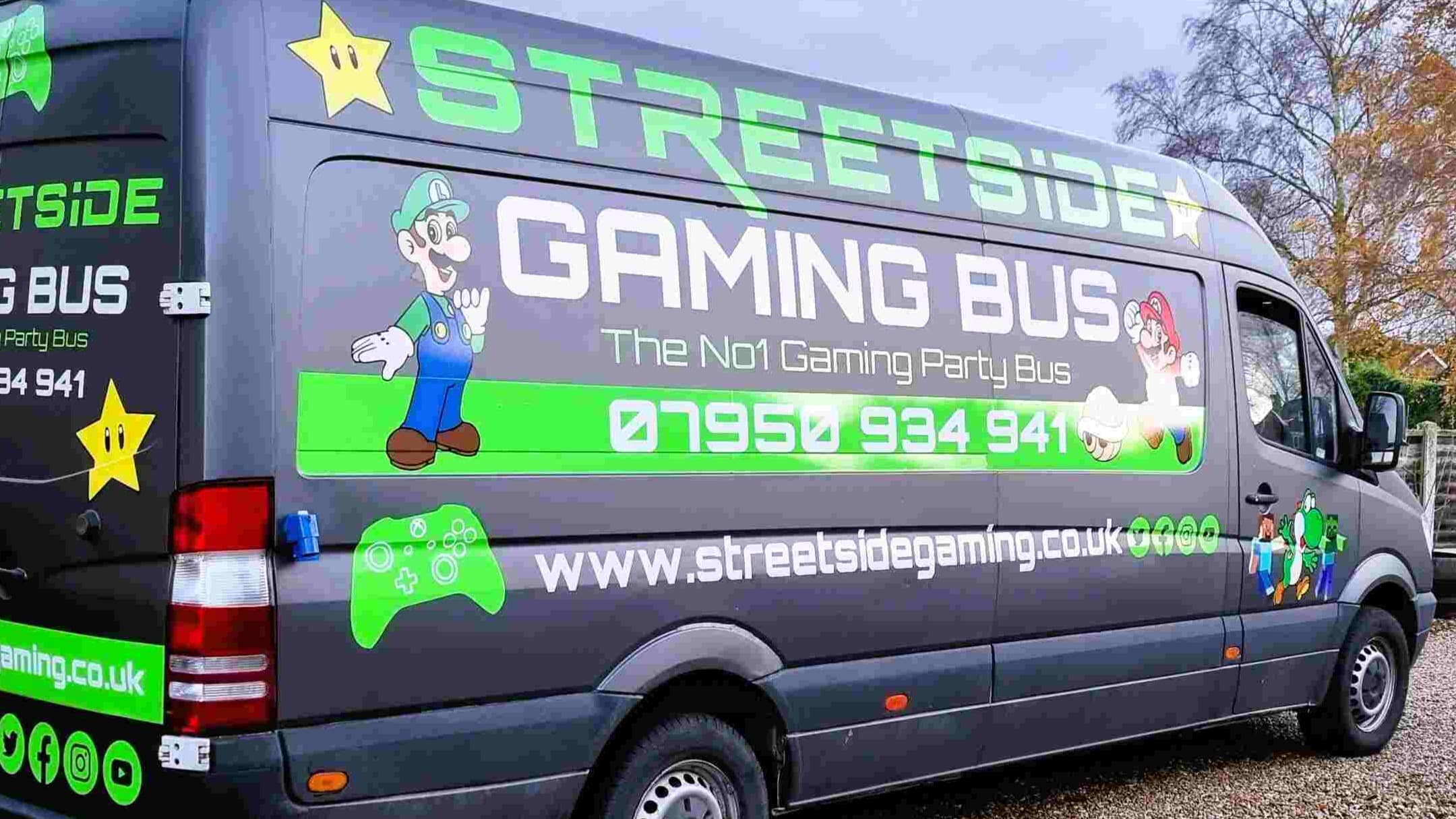 Gaming Bus StreetSide Gaming Essex and Suffolk