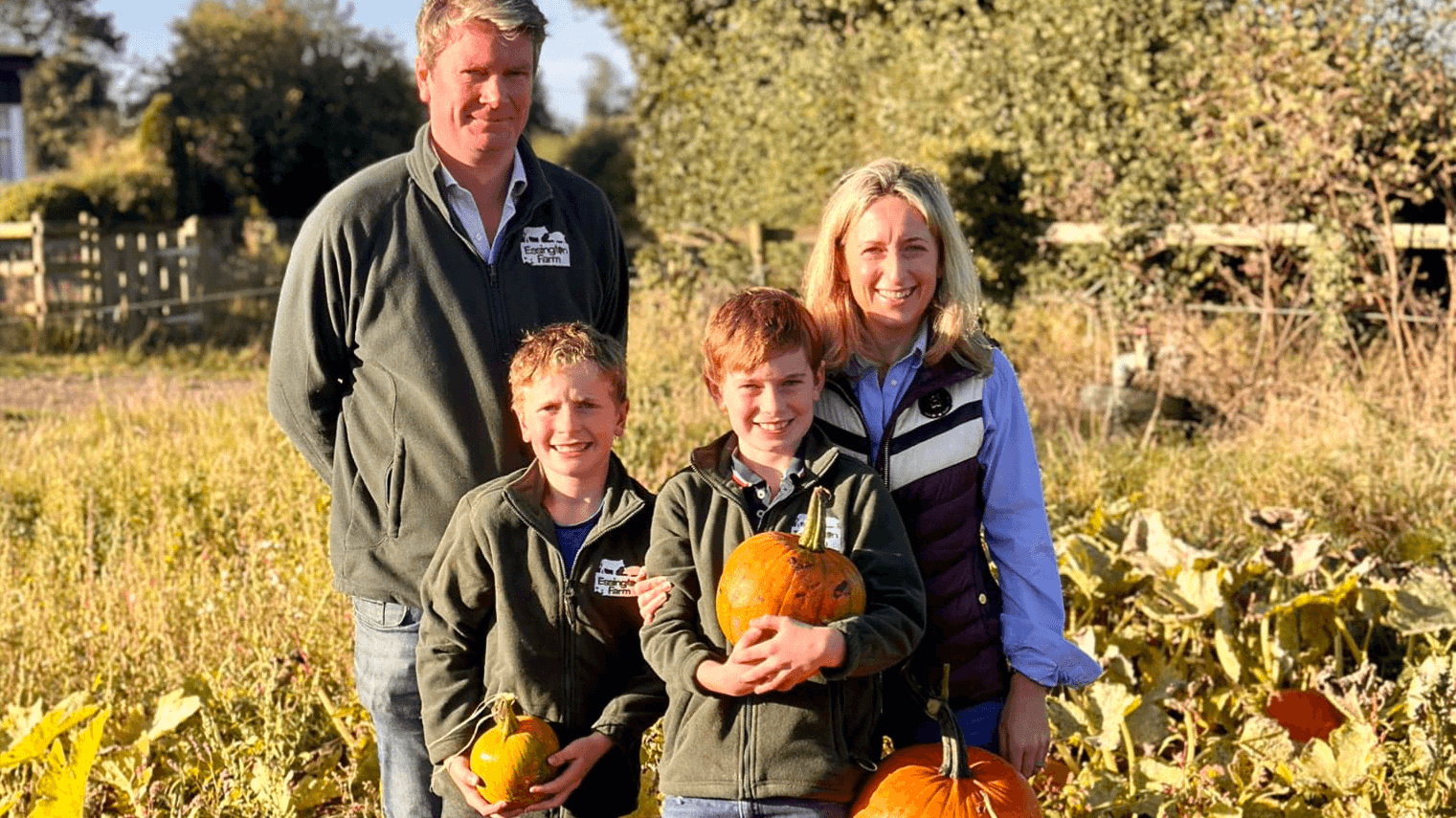 Pumpkin Picking Essington Farm
