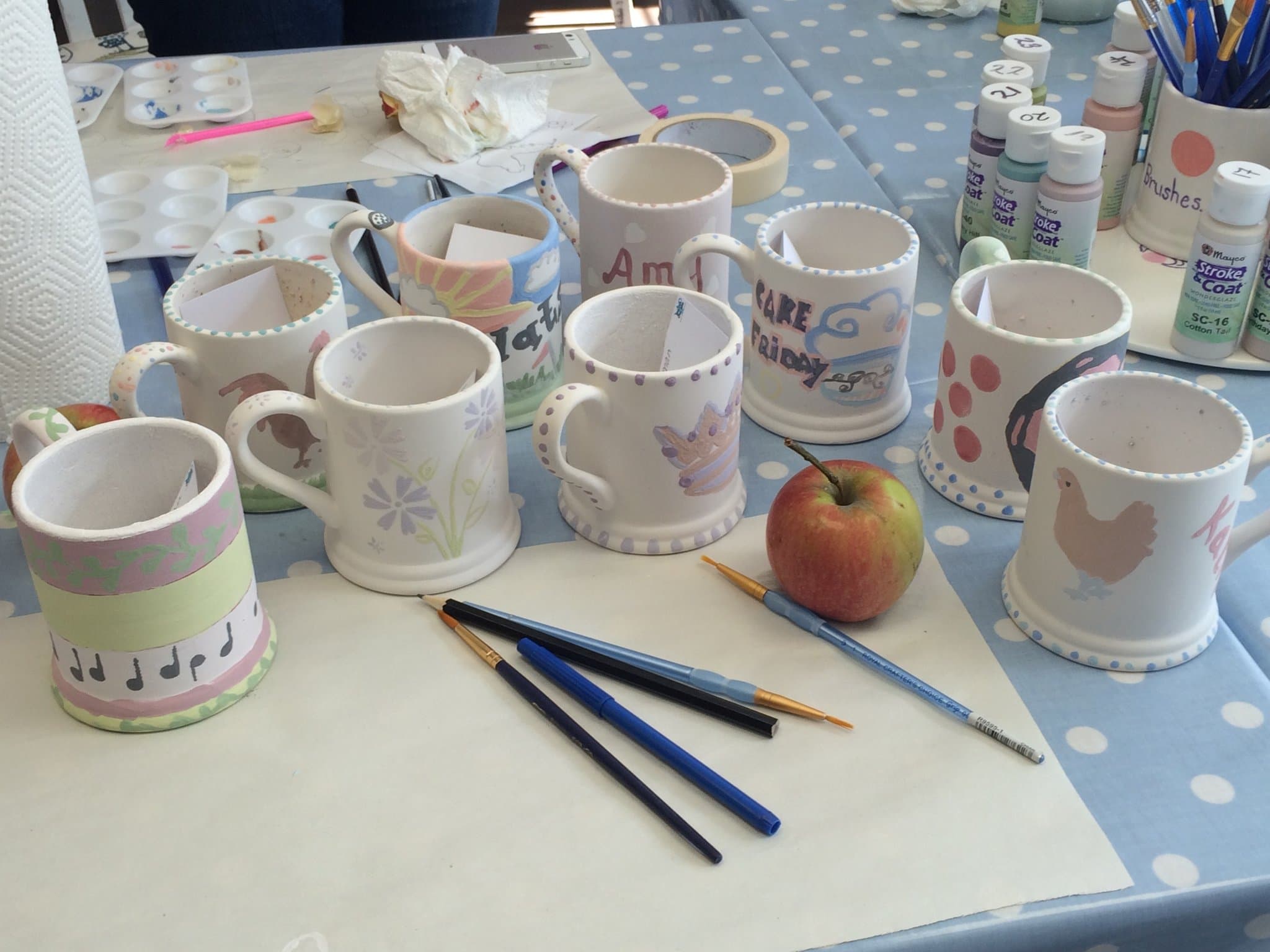 Paint On Me Pottery Painting