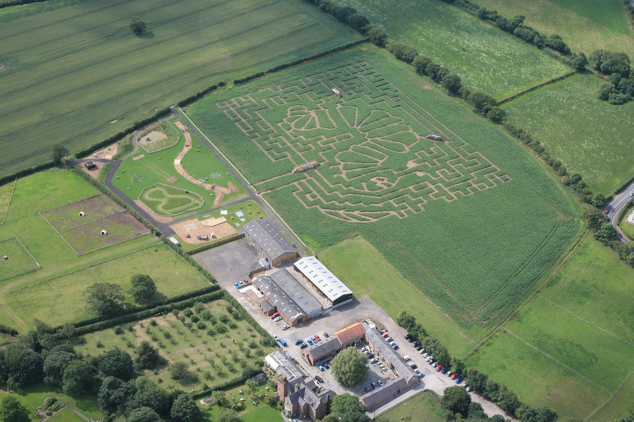 Brimstage Maze - Photo