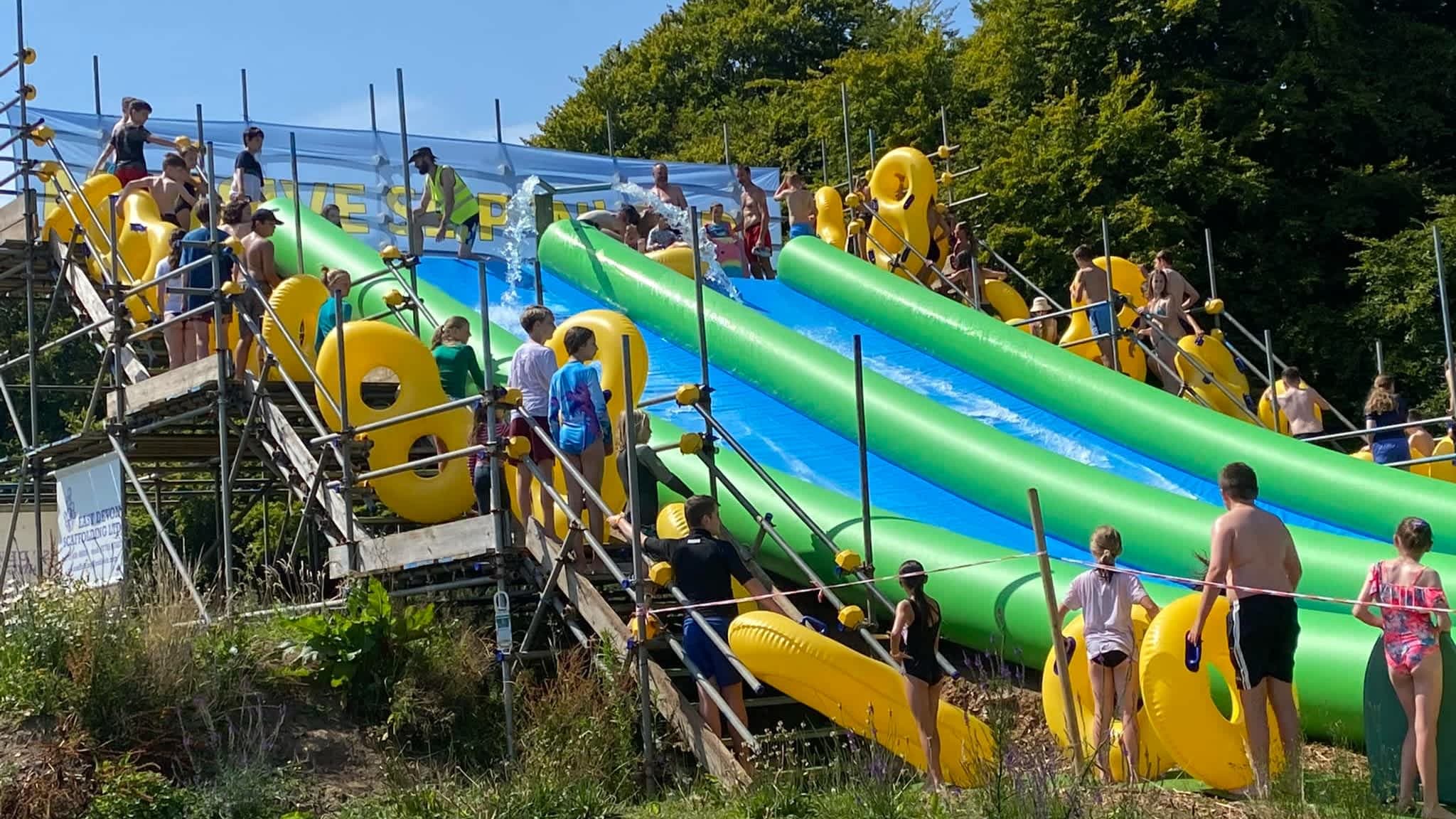 Massive Slip And Slide Devon