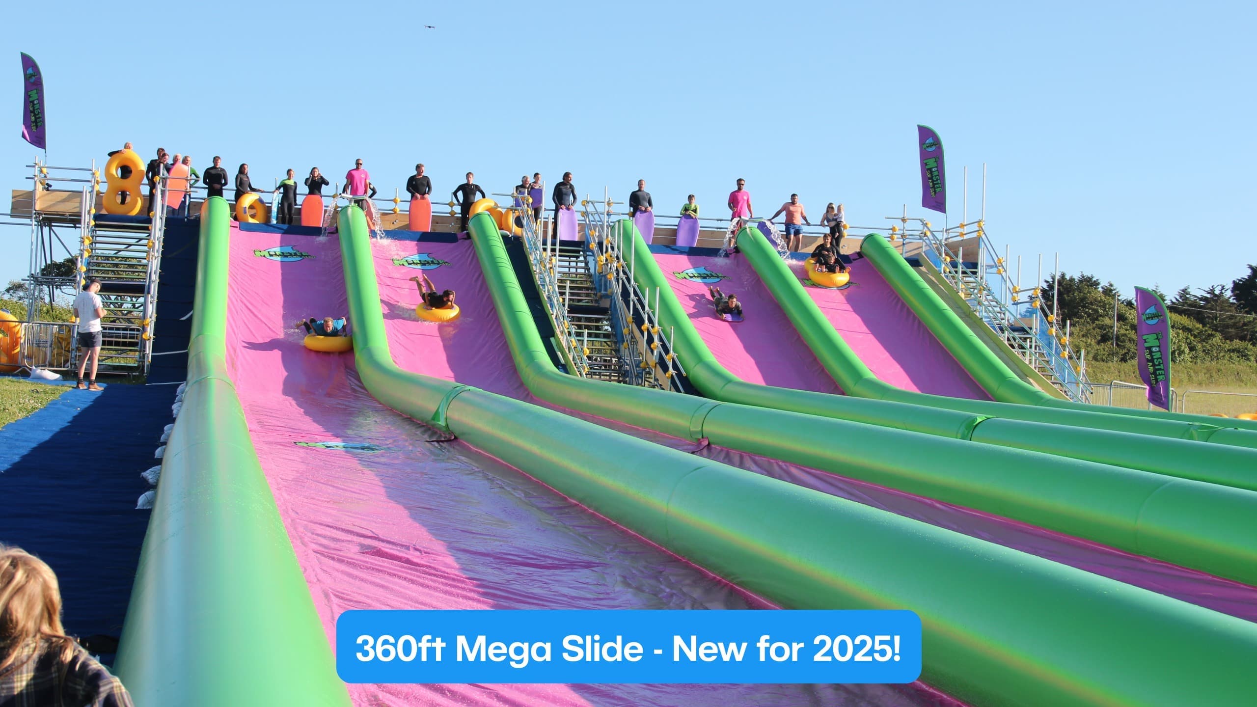 Monster Slip and Slide - North Devon