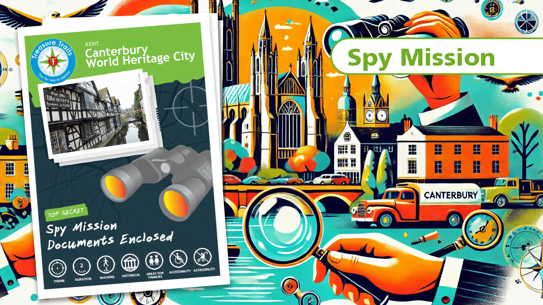 Canterbury Spy Mission Treasure Trail - Photo 1