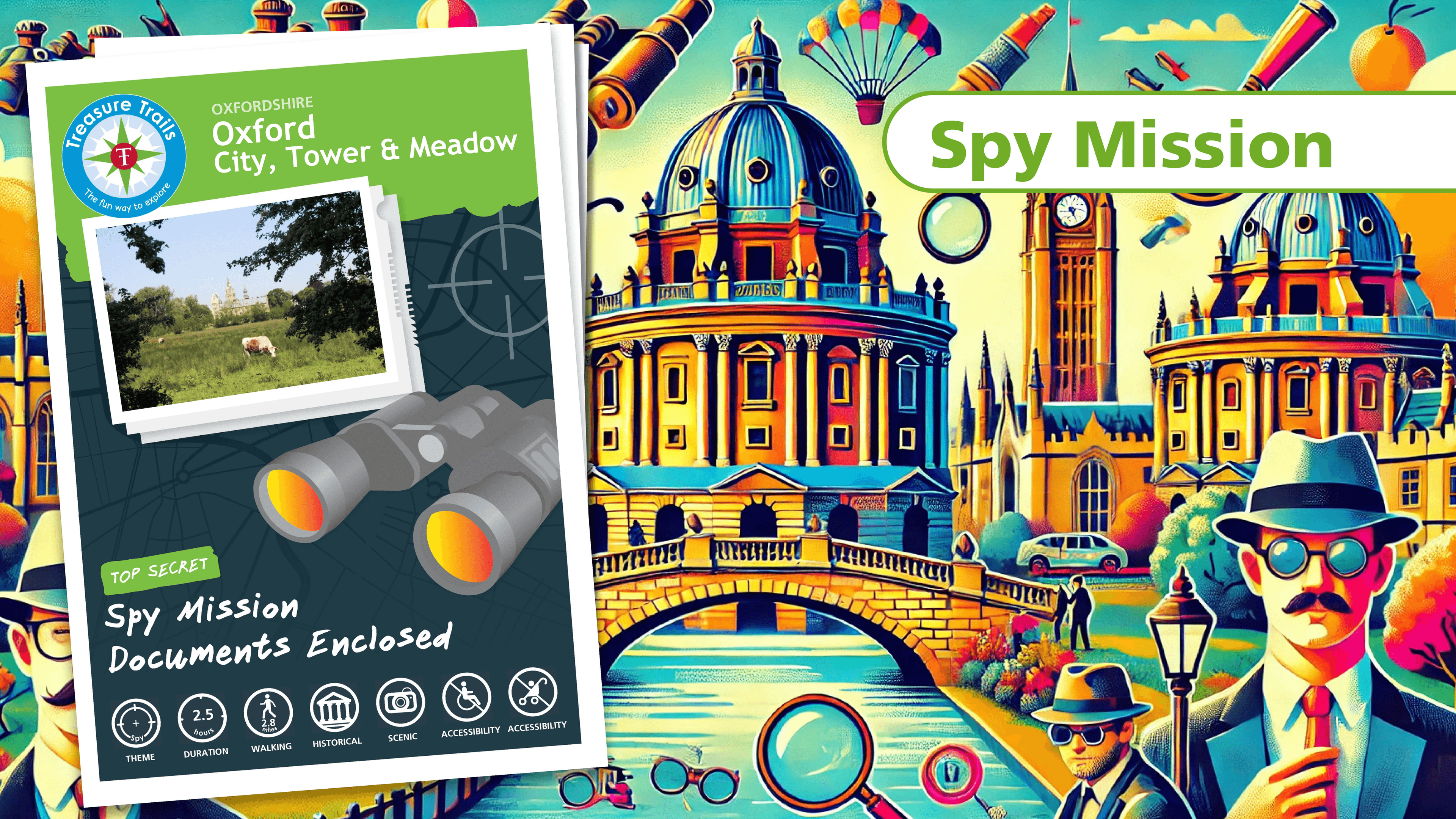 Oxford Spy Mission Treasure Trail - Photo 1
