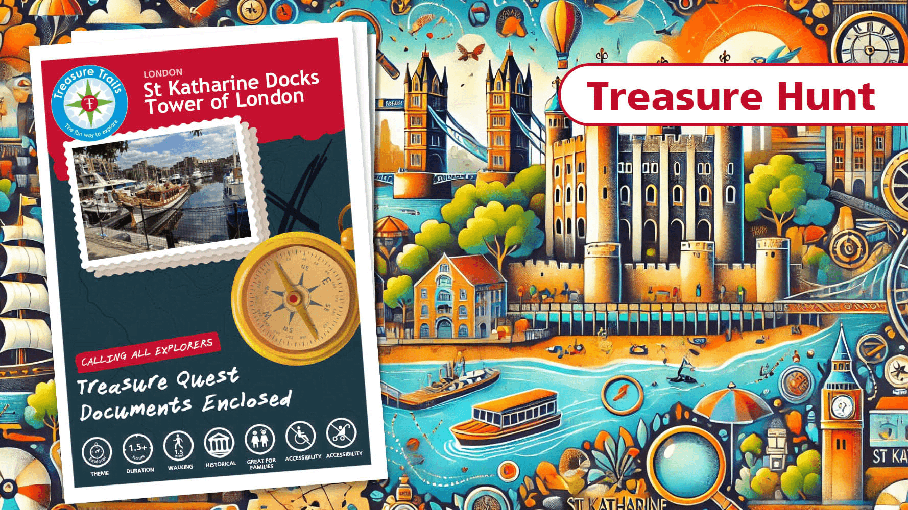 The St Katherine Docks Treasure Trail - Photo 1
