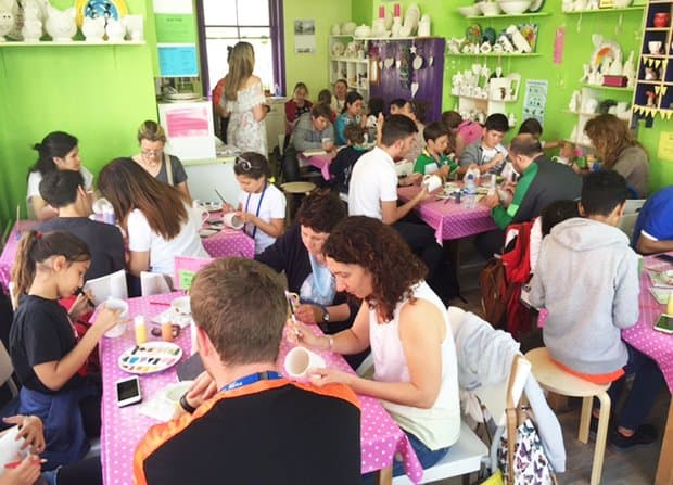 The Painting Pottery Cafe - Photo