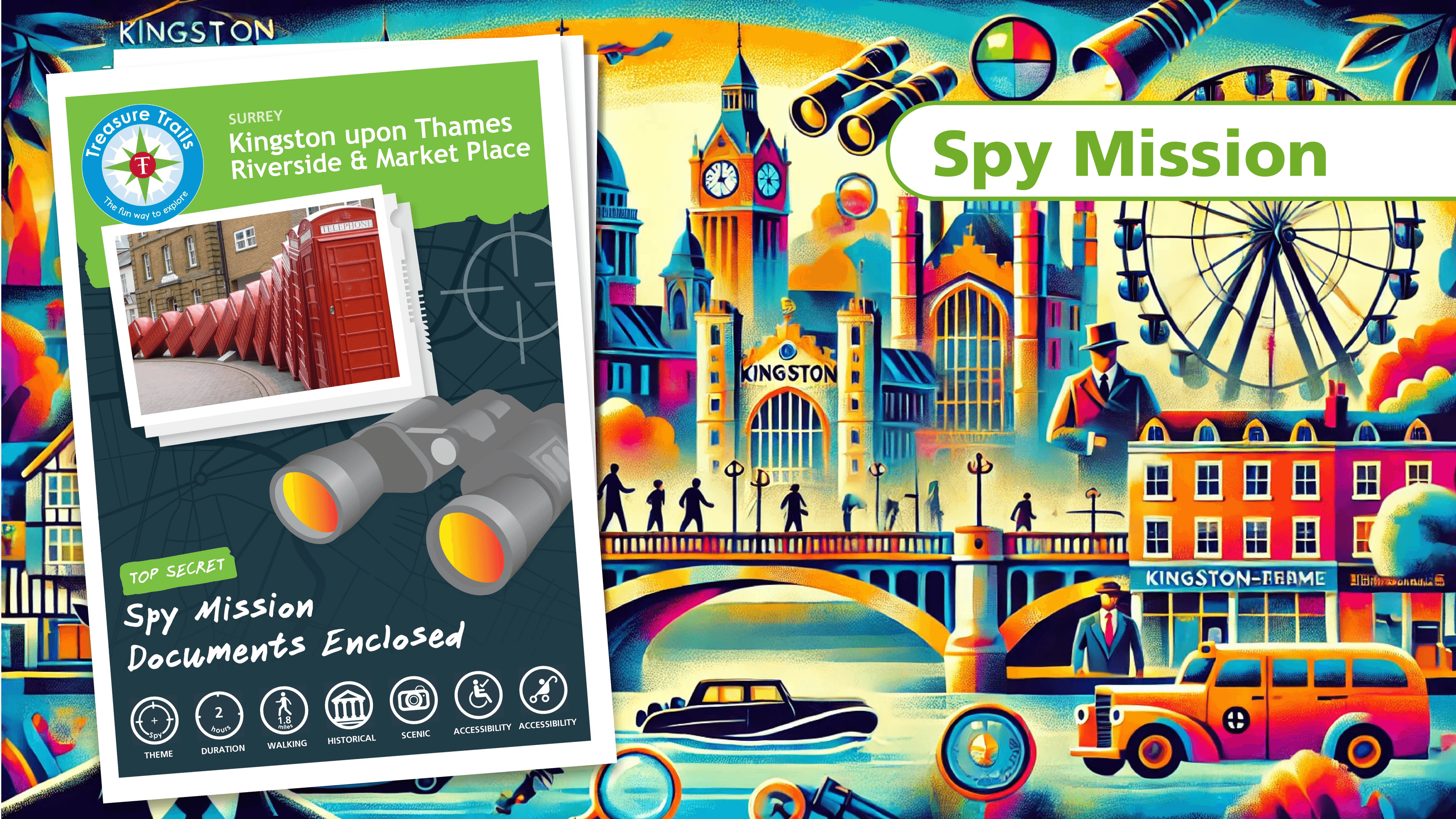 Kingston upon Thames Spy Mission Treasure Trail