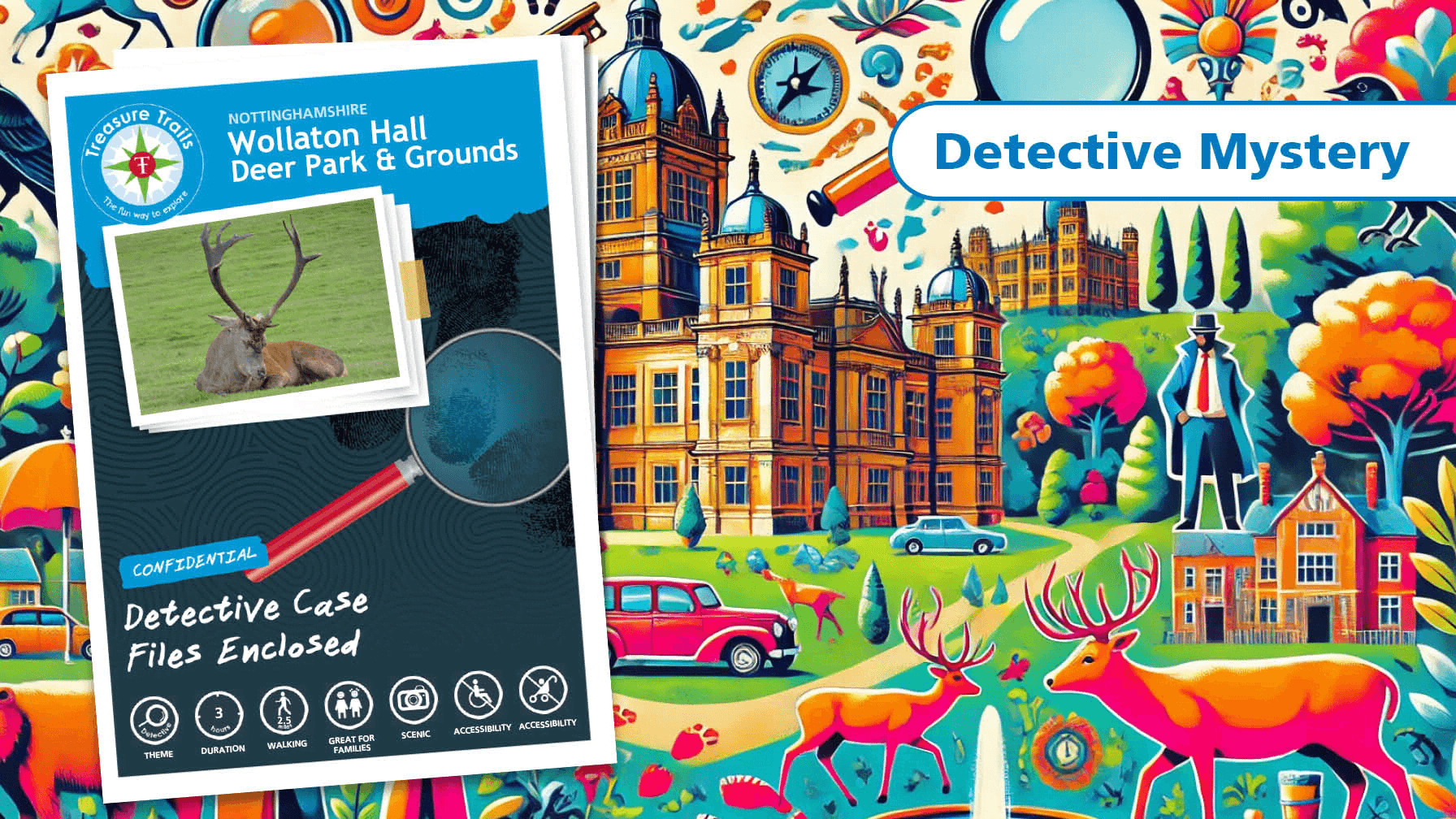 Wollaton Hall and Deer Park Mystery Treasure Trail