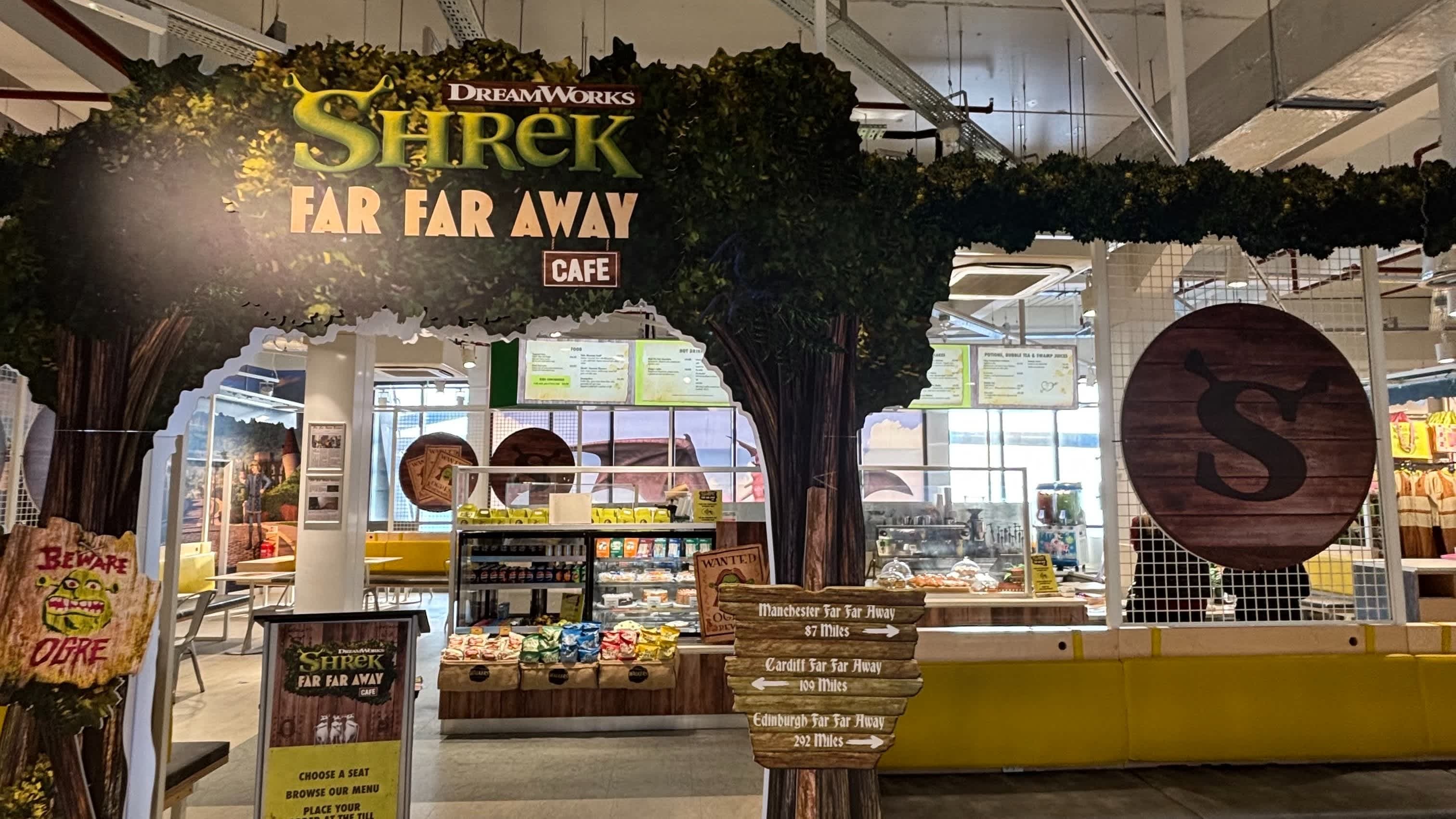 Shrek Cafe Birmingham