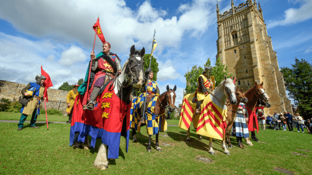 Battle of Evesham Medieval Market - Photo