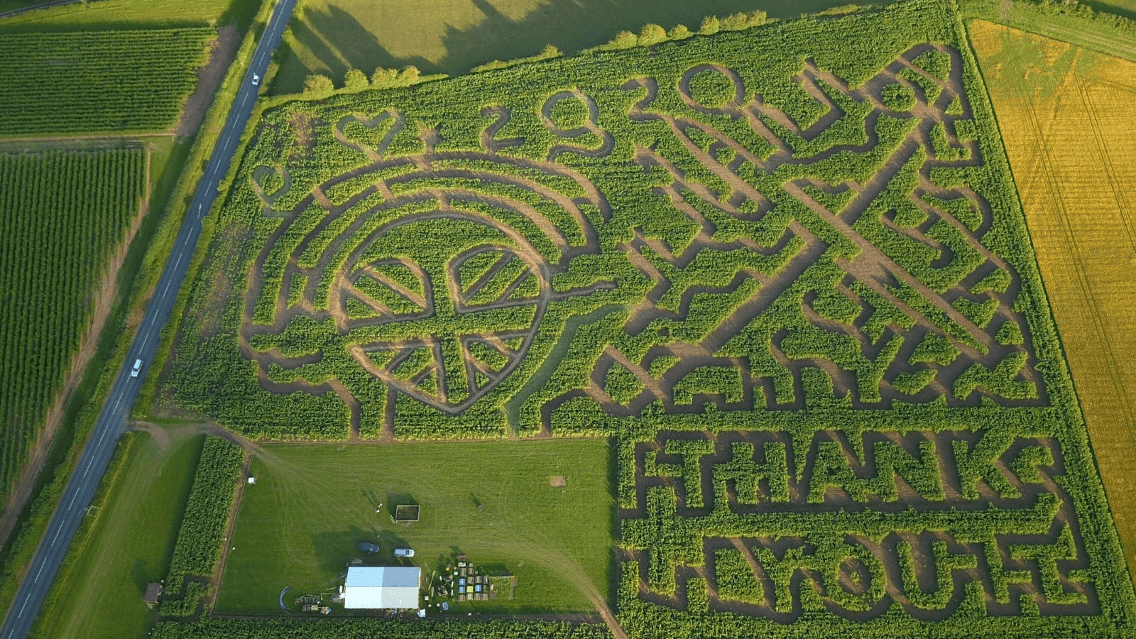 The Great Worcester Maize Maze