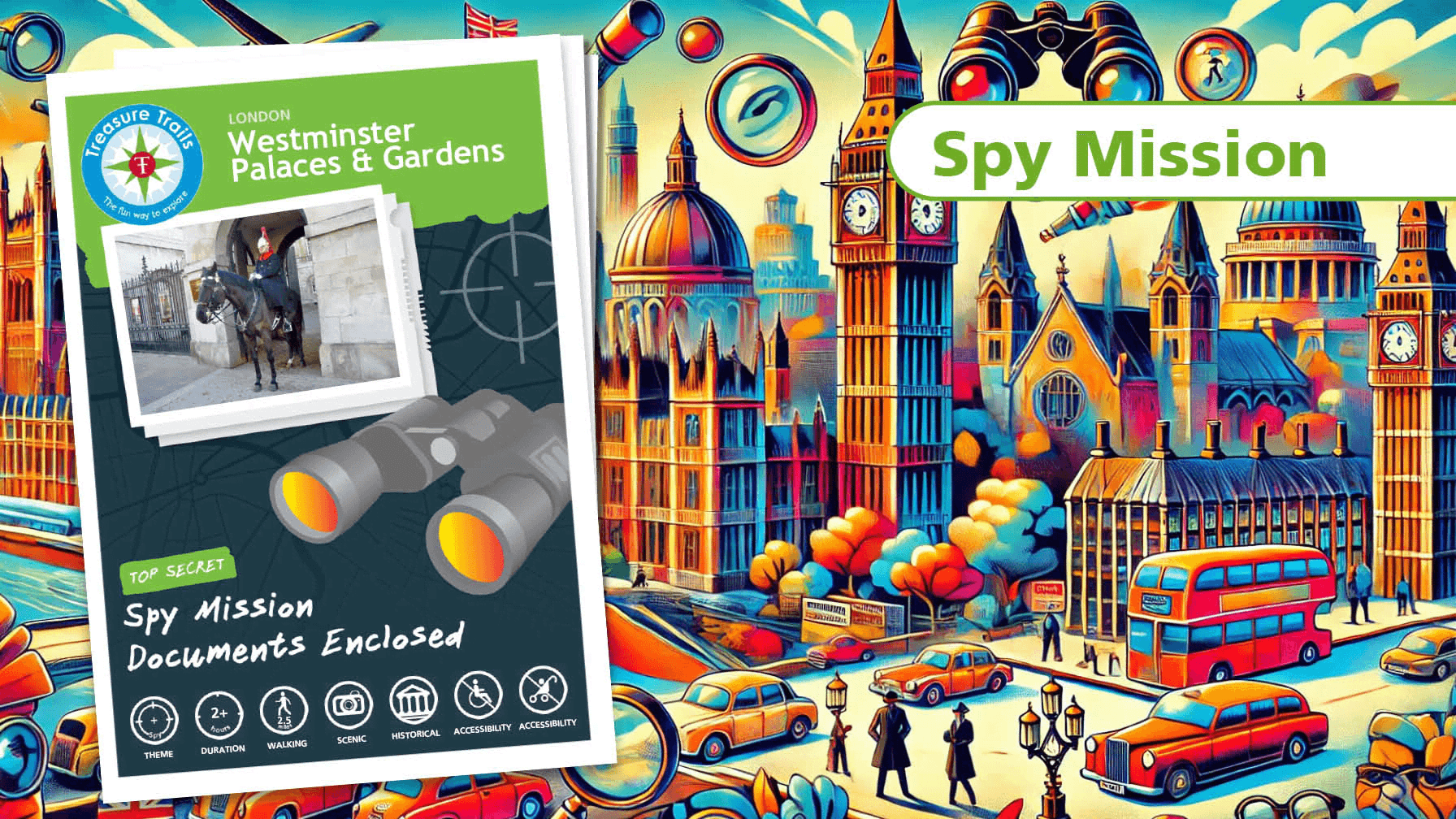 The Westminster Spy Mission Trail