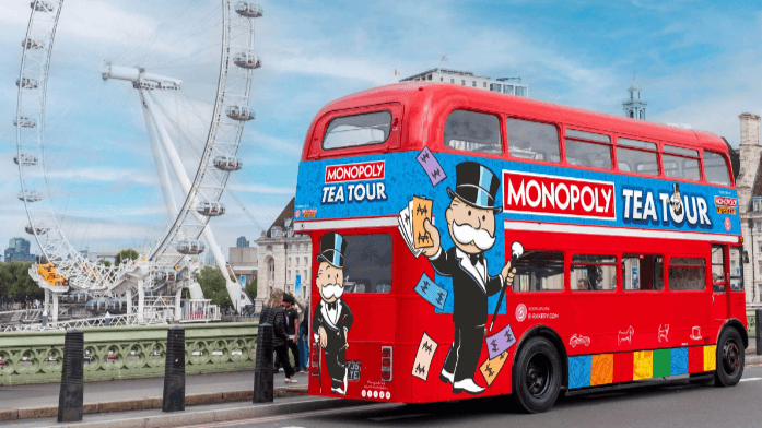 Monopoly London Tea Tour - Photo