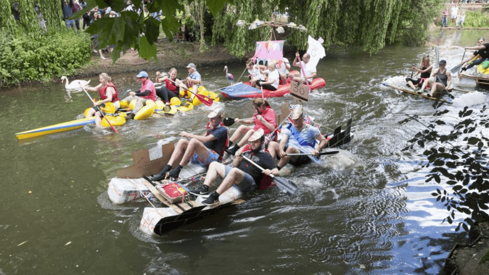 Charity Duck Dash and Raft Race - Photo