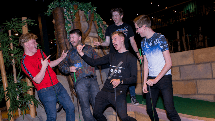 Volcano Falls Adventure Golf, Milton Keynes - Photo