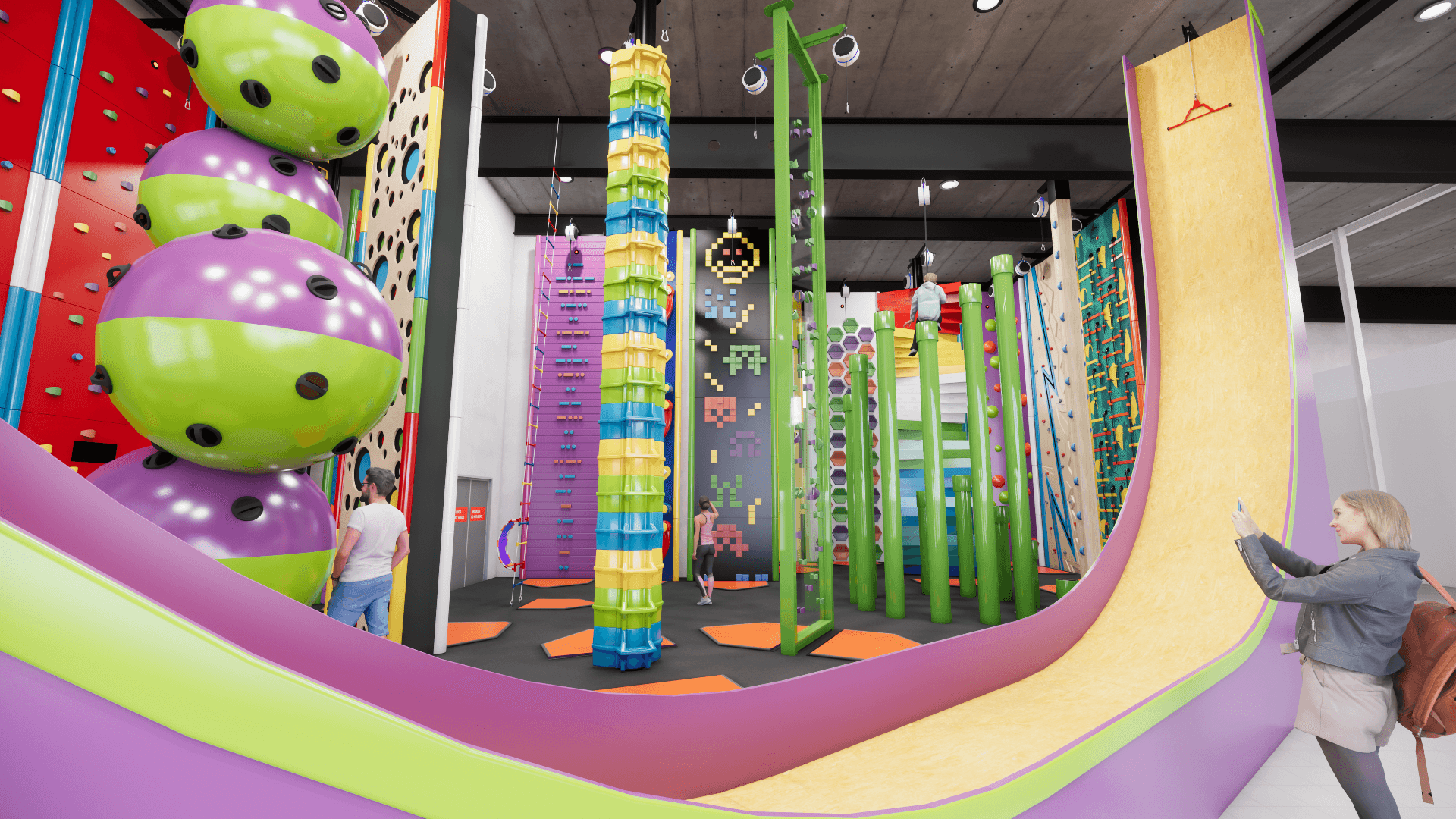 Clip 'n Climb Northampton - Photo