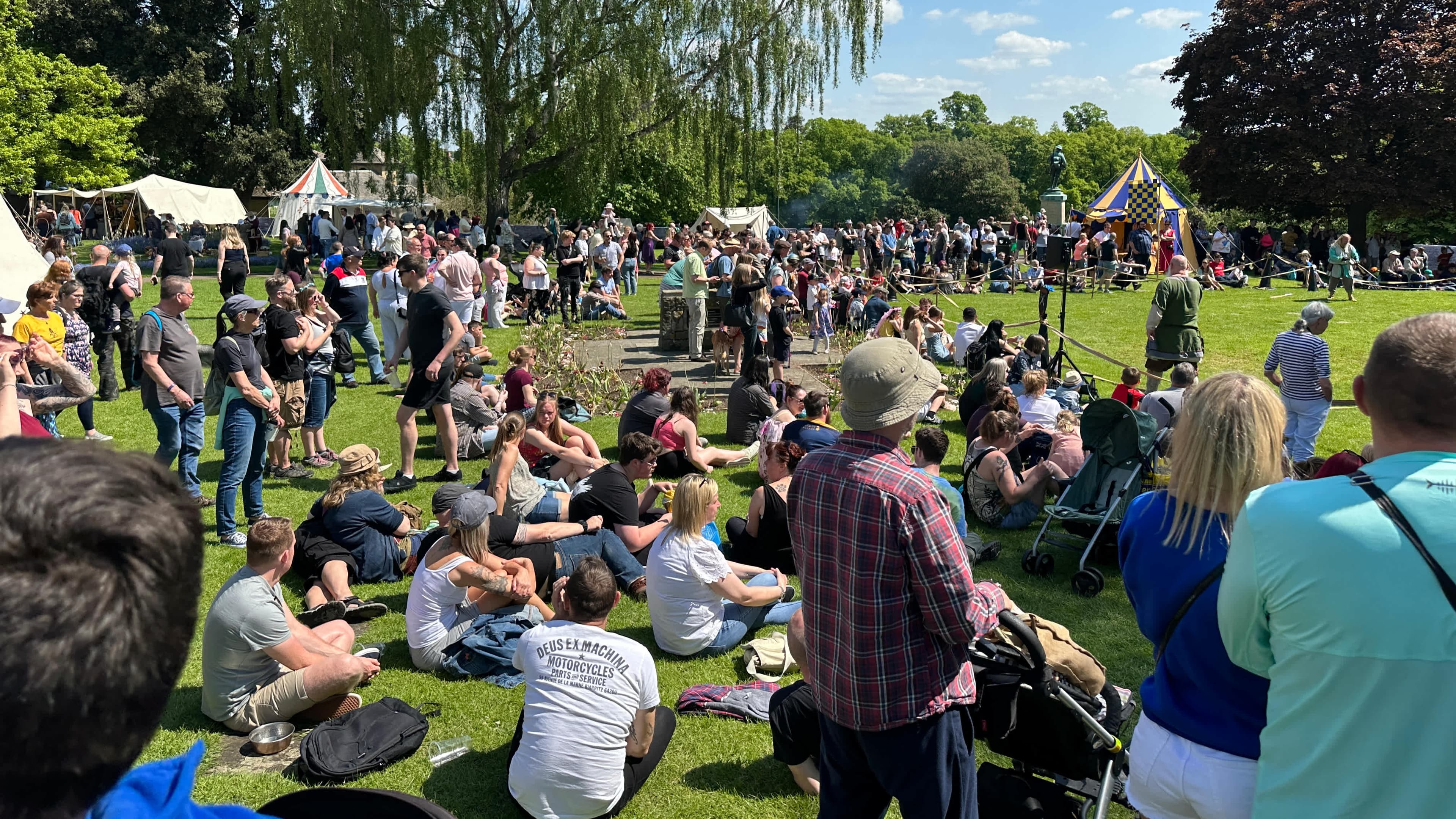 Battle of Evesham Medieval Market - Photo