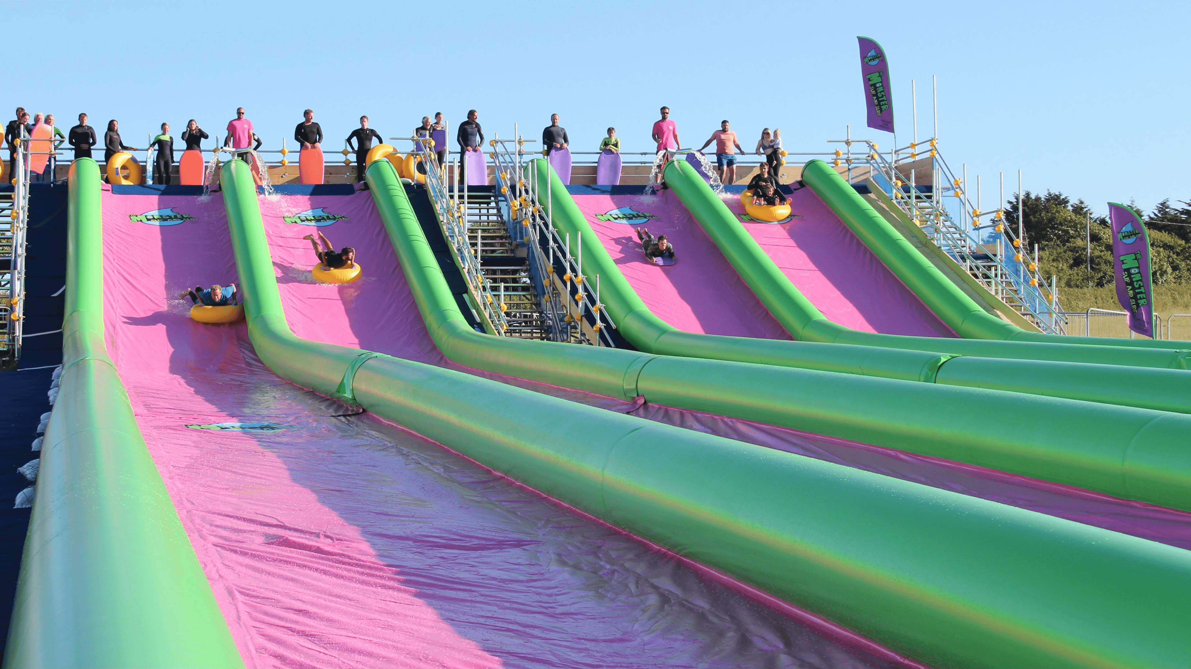 Monster Slip And Slide - Cornwall