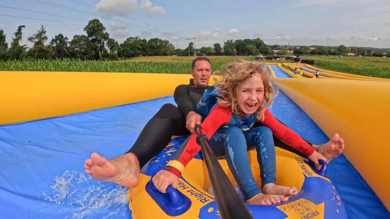 Mega Slip and Slide Cornwall - Photo