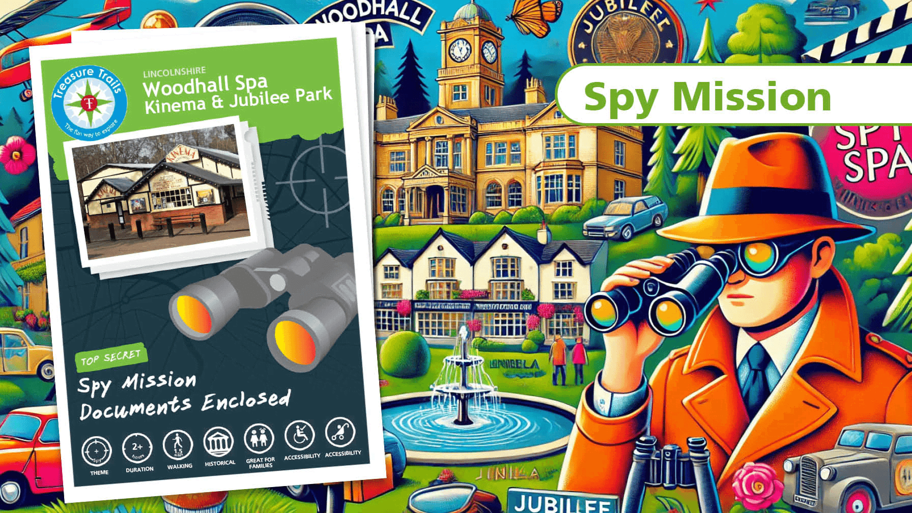 Woodhall Spa Spy Mission Treasure Trail