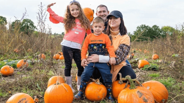 Pumpkin Picking at Bluebell Dairy