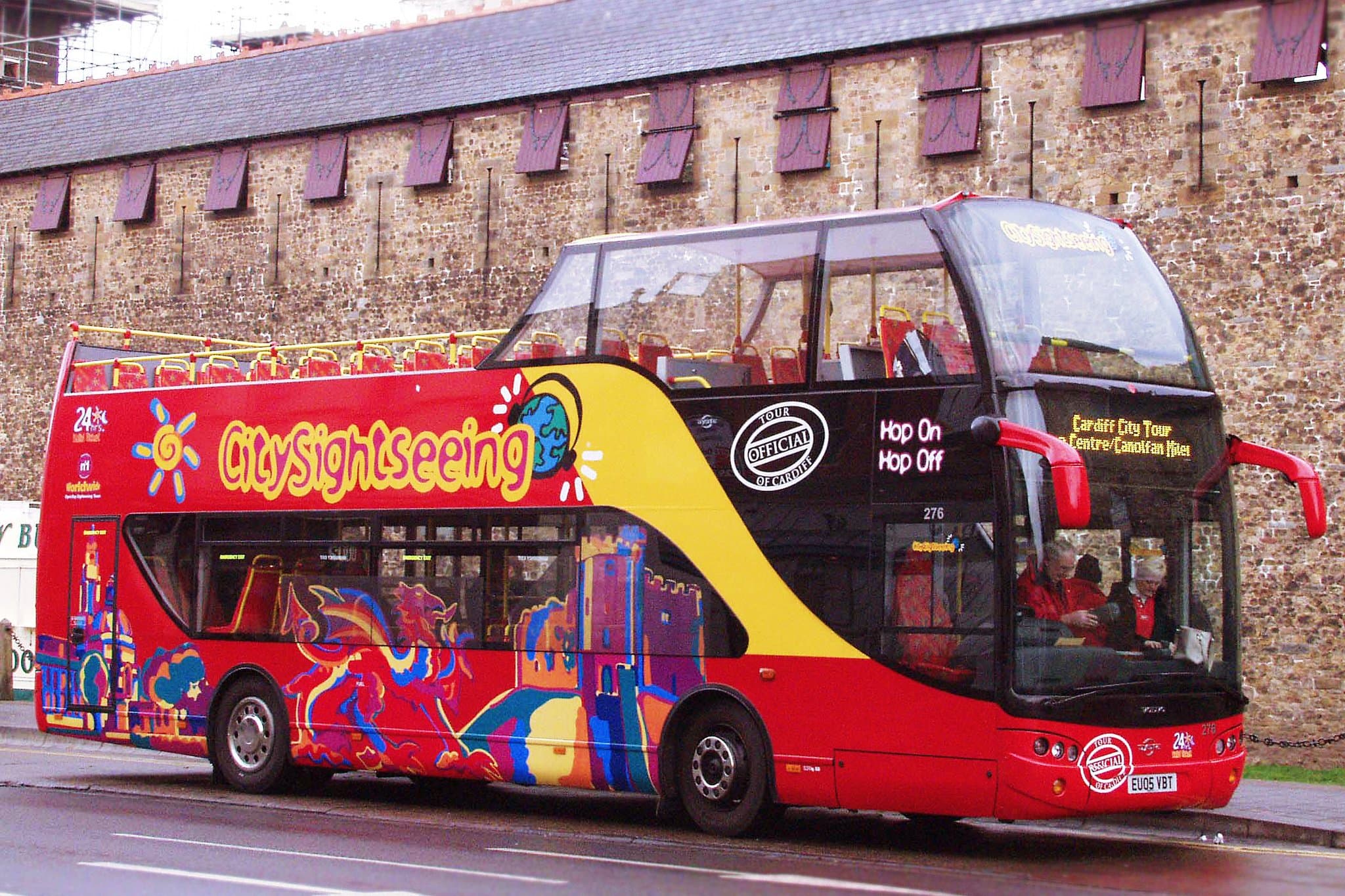 City Sightseeing Cardiff Hop on Hop off Tour