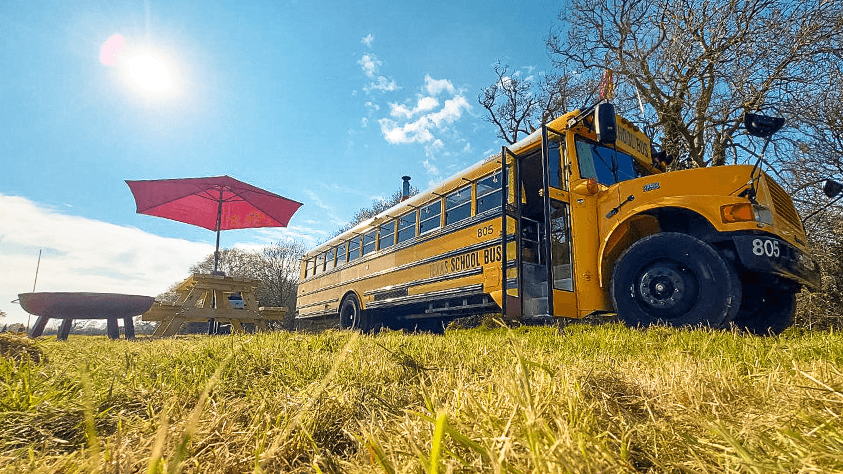 American School Bus Glamping - Photo 1