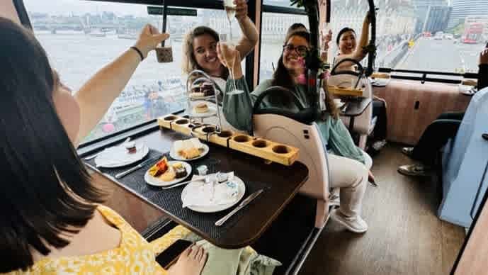 Taylor Swift Inspired London Afternoon Tea Bus - Photo