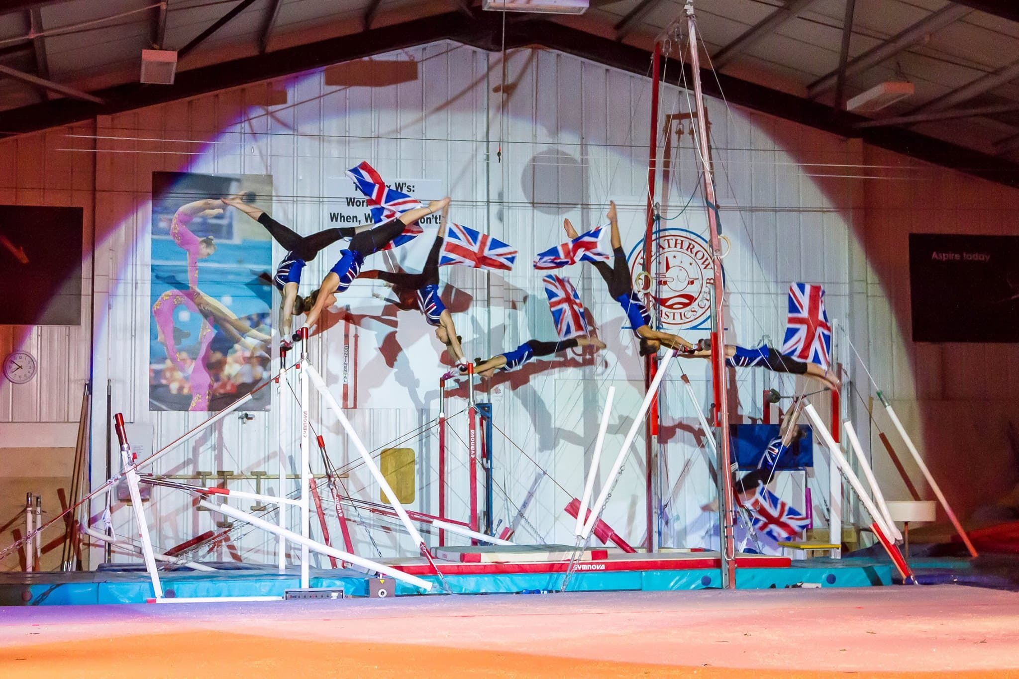 Jumbo Gym's Playframe at Heathrow Gym