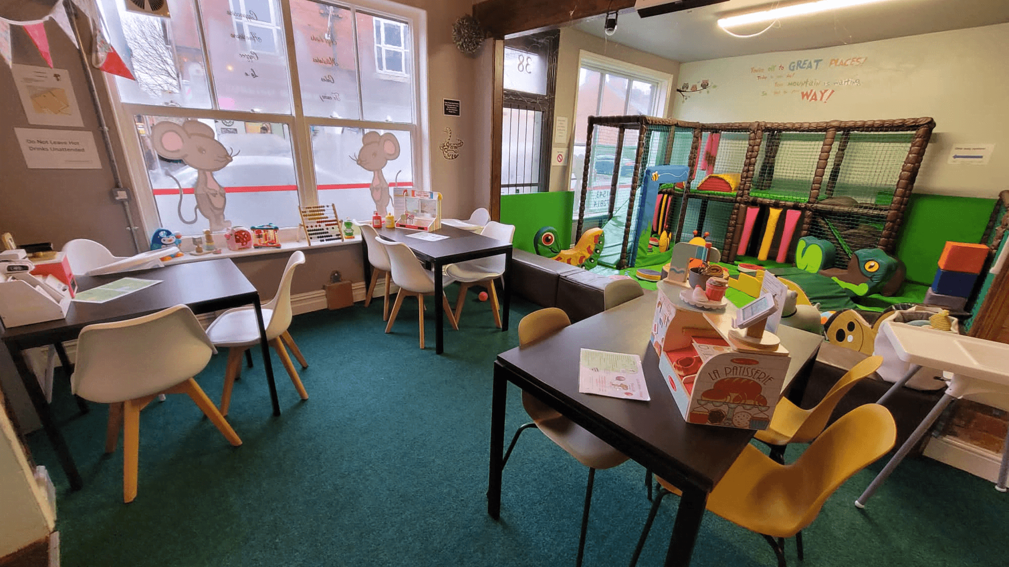 little brown mouse play cafe