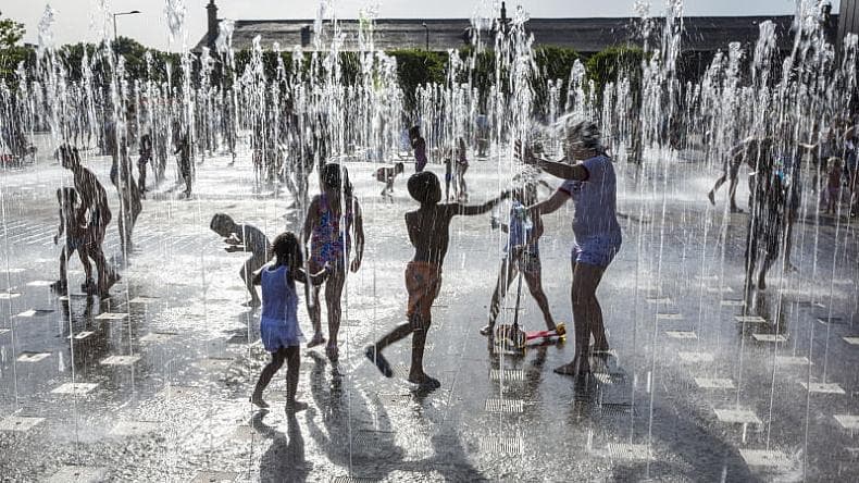 Granary Square Water Feature