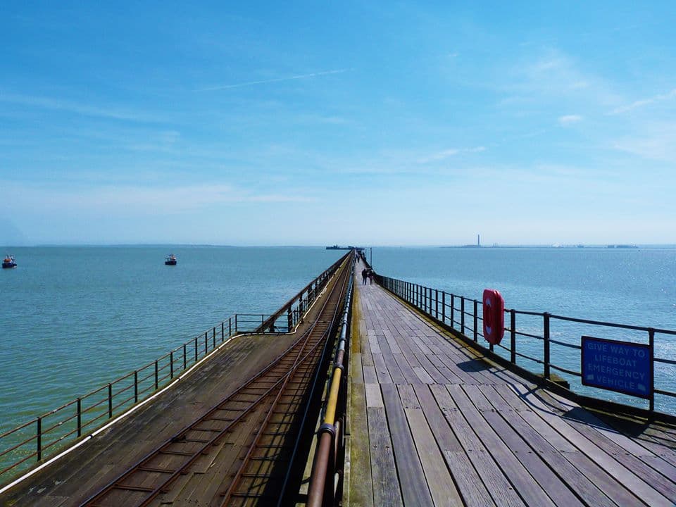 Southend Pier and Train