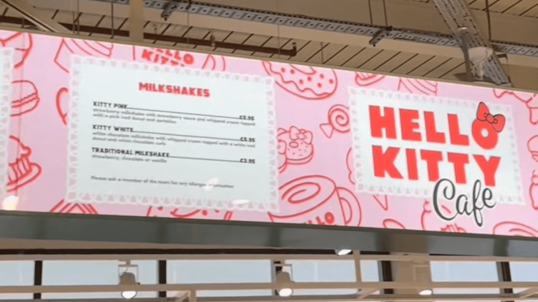 Hello Kitty Cafe Edinburgh - Photo