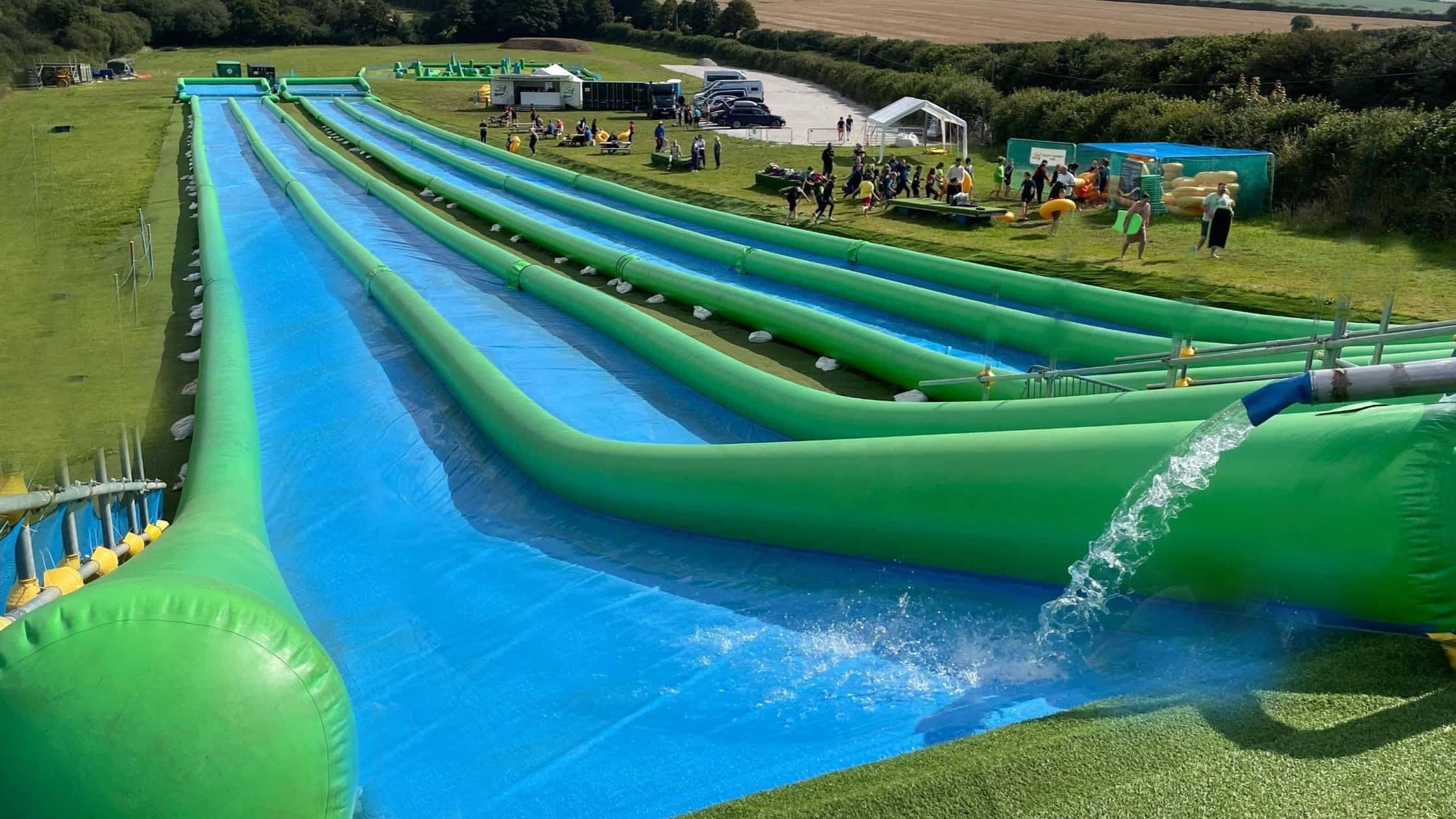 Giant Slip & Slide Cornwall
