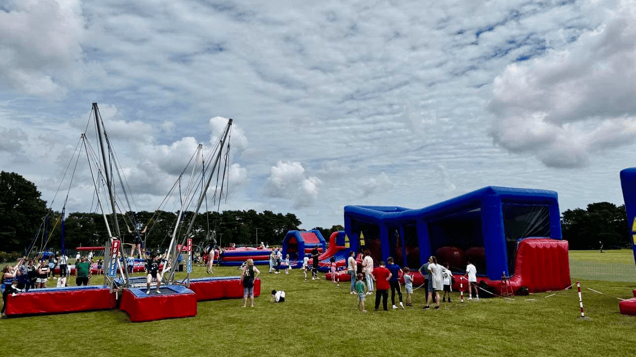 Wipeout World Inflatable Park - Photo