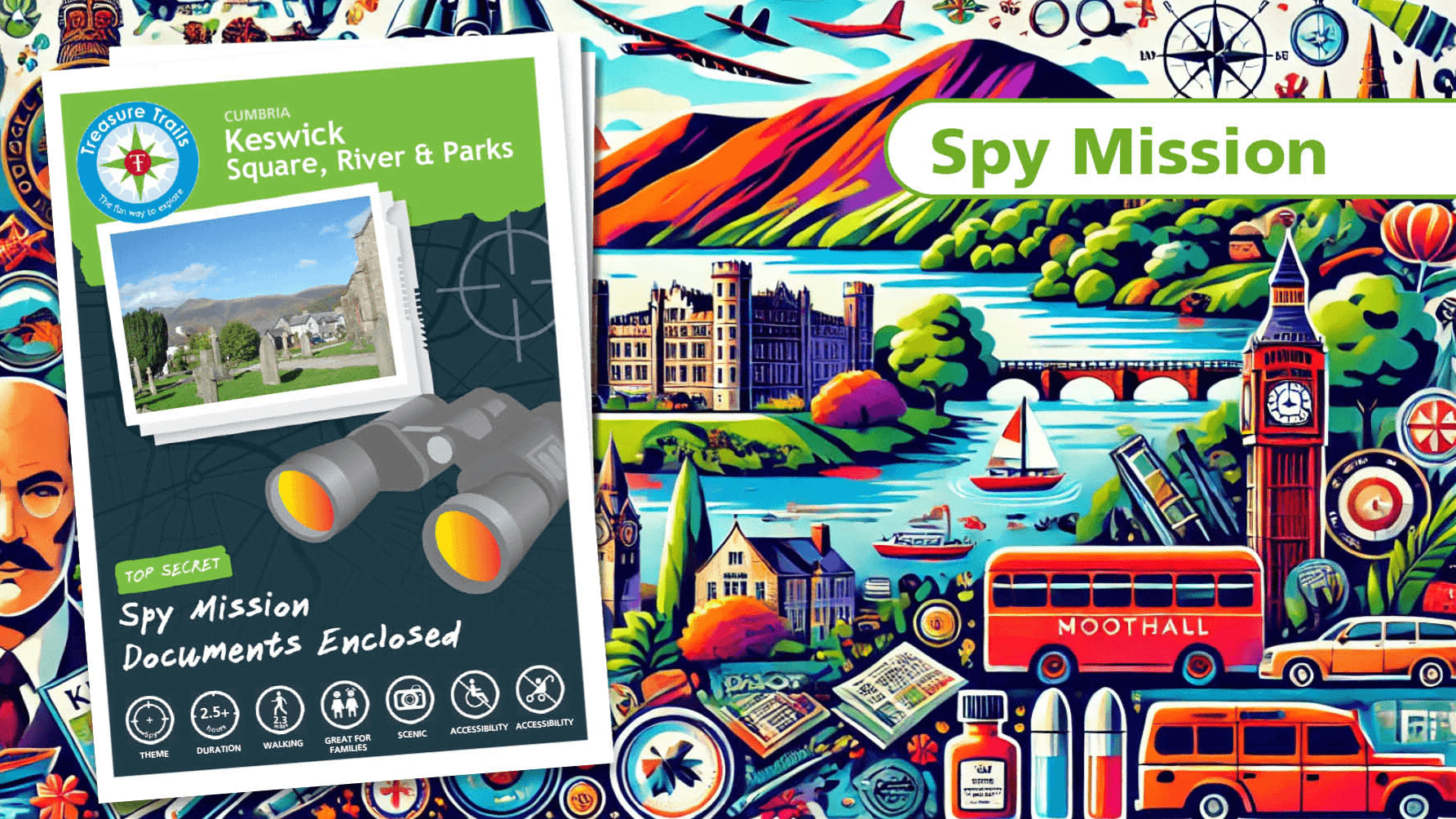The Keswick Spy Mission Treasure Trail - Photo 1