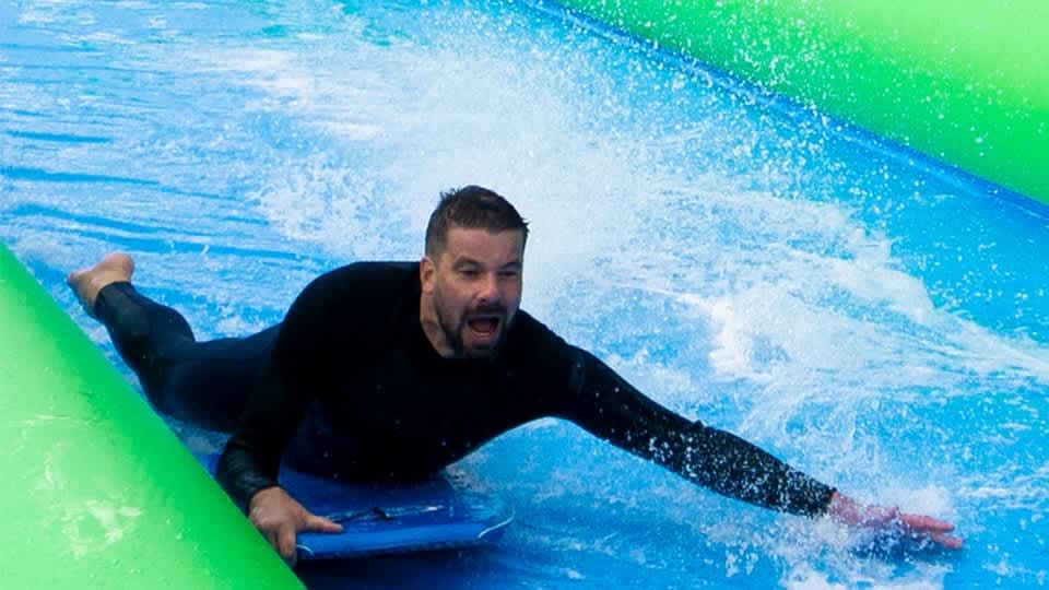 Massive Slip And Slide Devon - Photo
