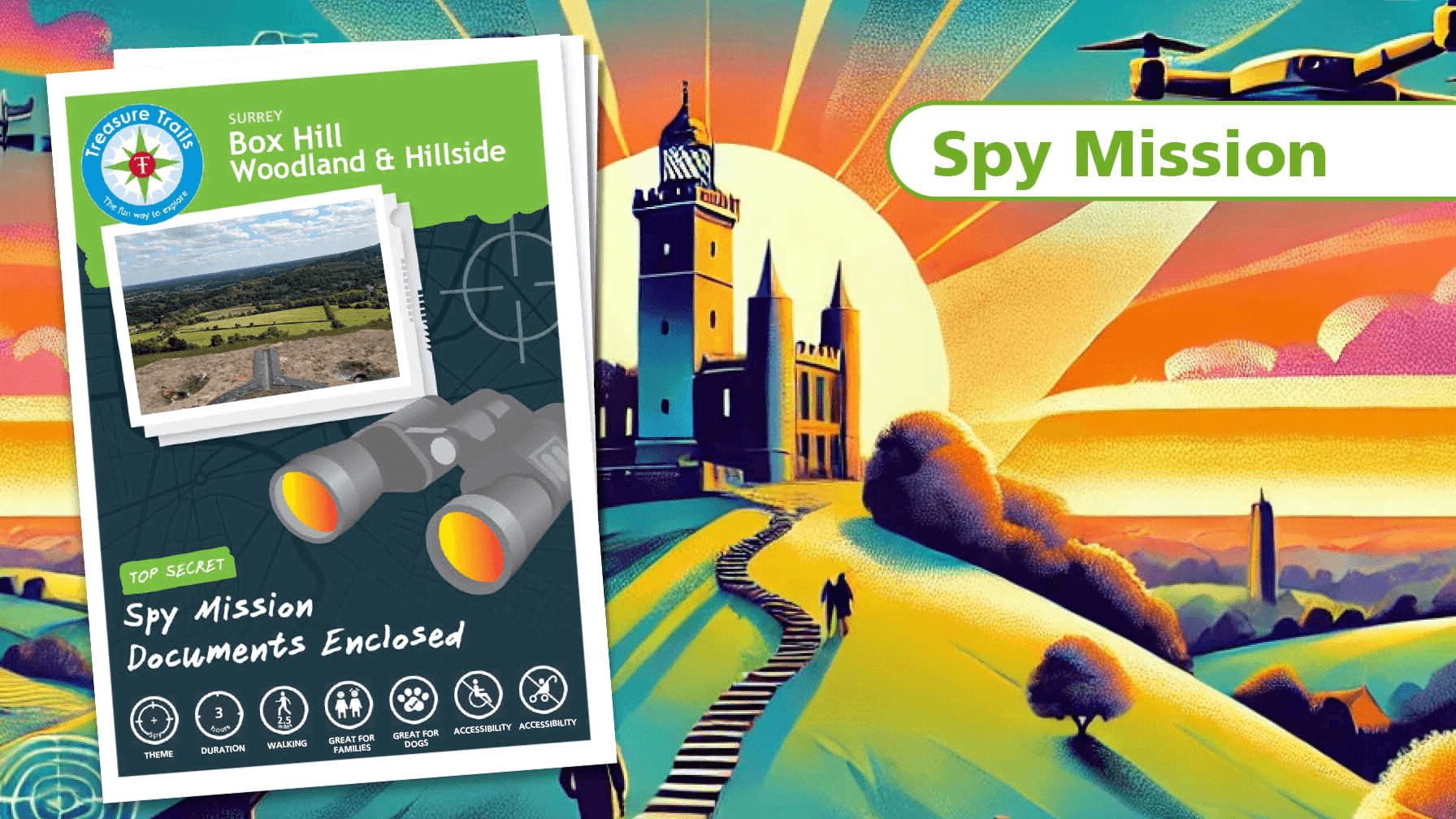 The Box Hill Spy Mission Treasure Trail