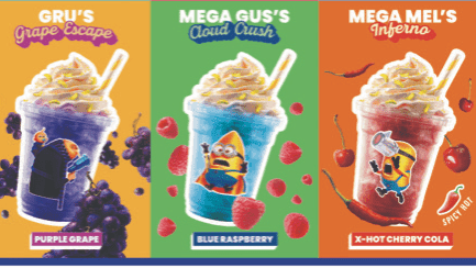 Mega Minions Despicable-y Delicious Slushie Van at Observation Point - Photo