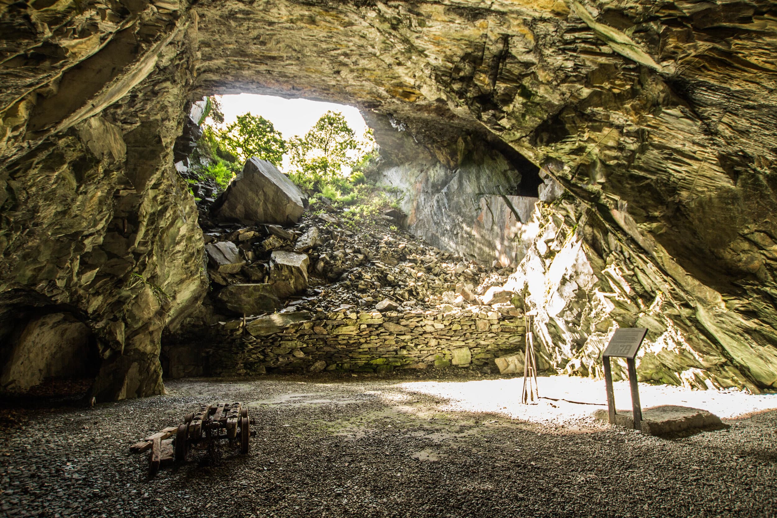 Llanfair Slate Caverns