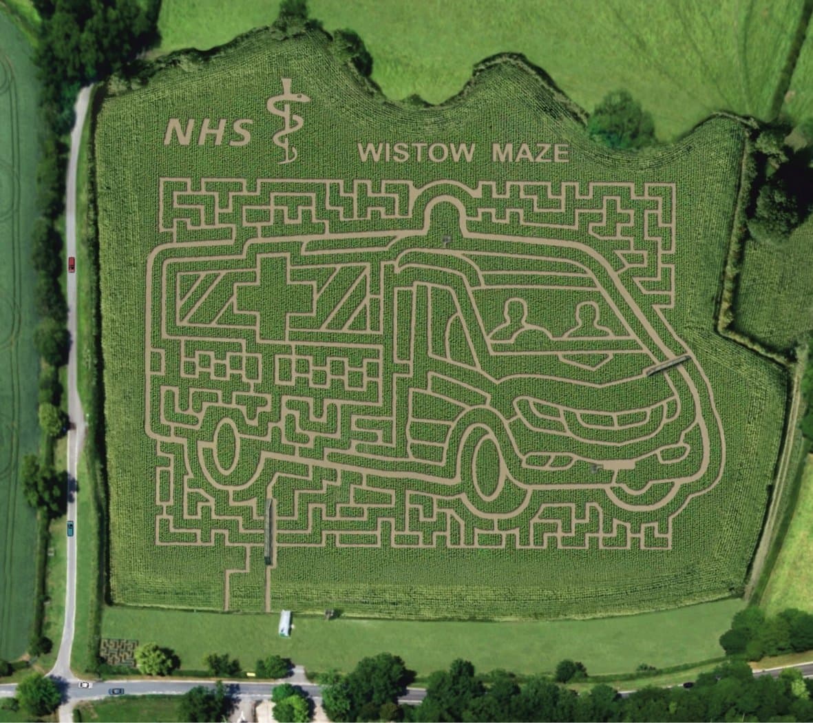 Wistow Maze - Photo