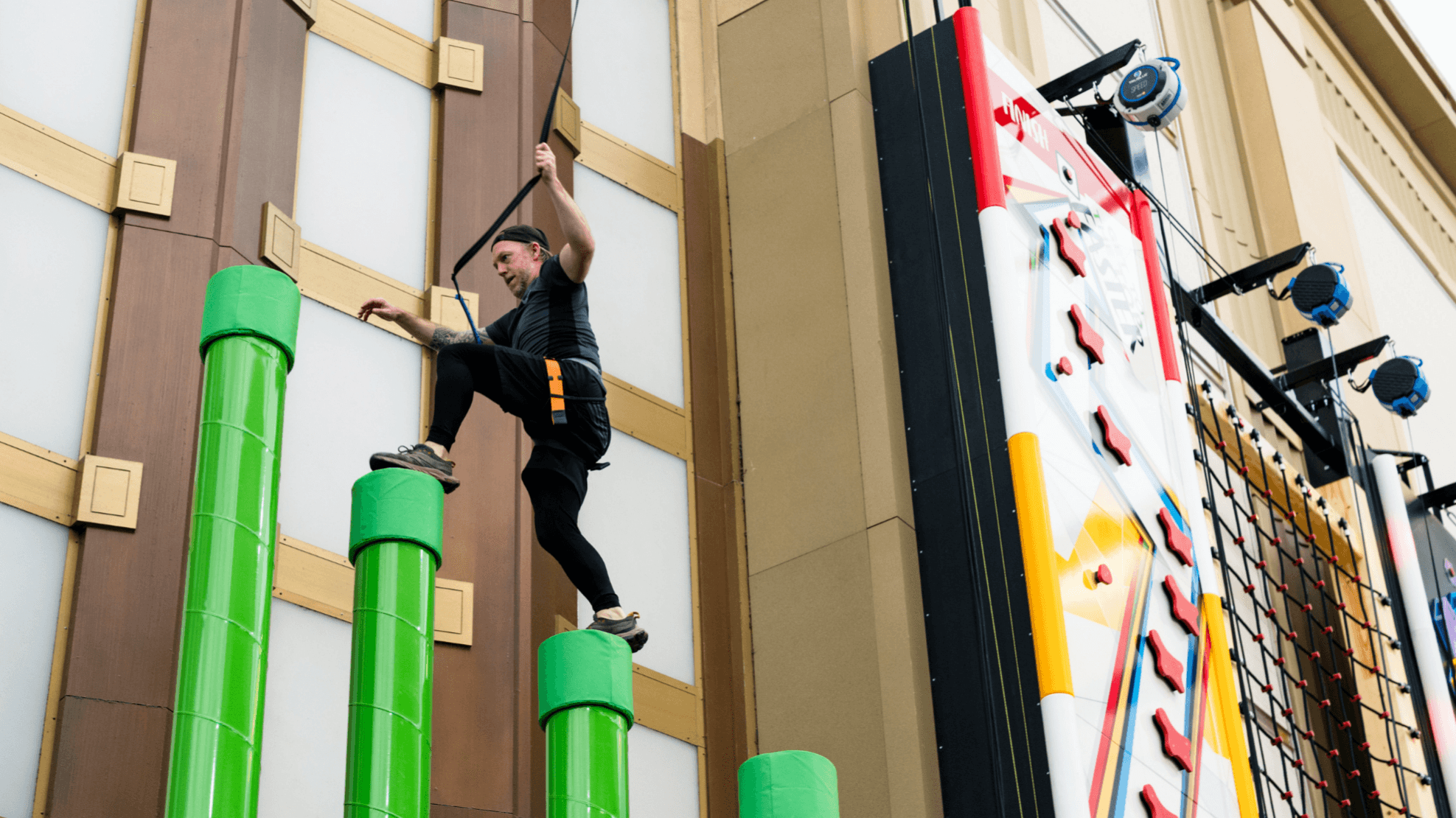 Clip 'n Climb at The O2 - Photo