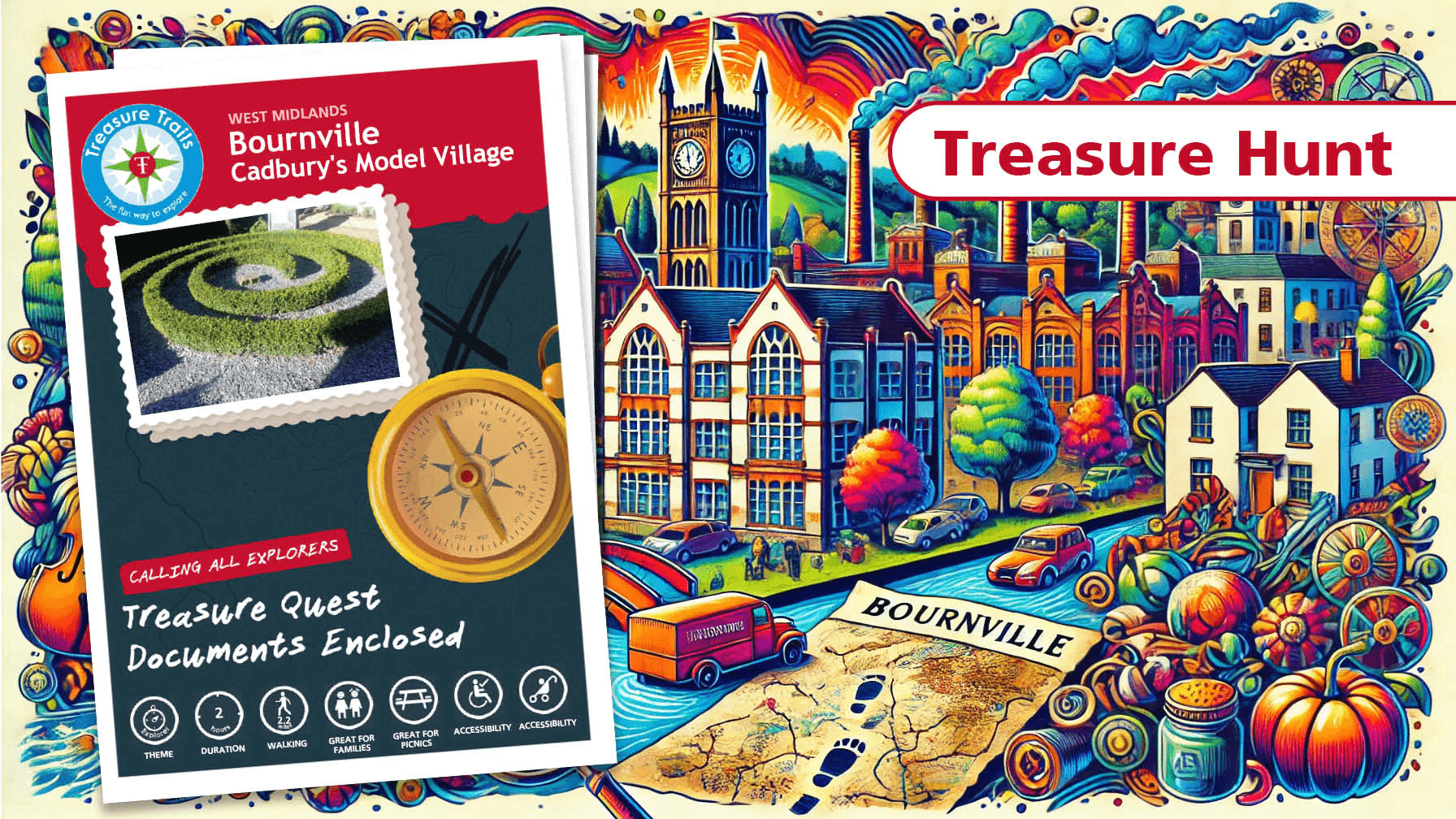 Bournville Treasure Hunt Trail - Photo 1